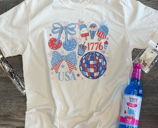 1776 USA t-shirt