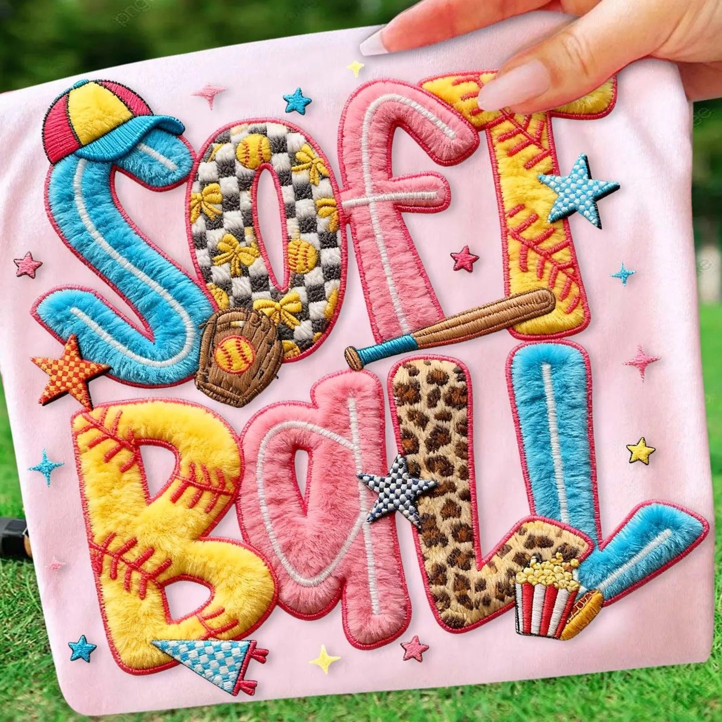 Softball Pink Comfort Colors