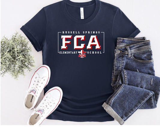 FCA Navy Tee *FUNDRAISER*