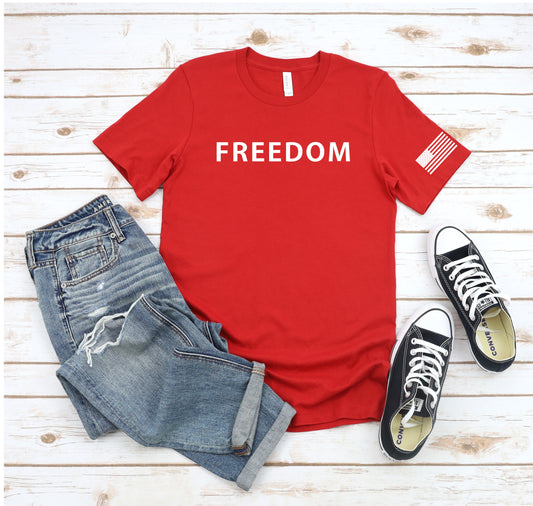 Freedom Red Tee