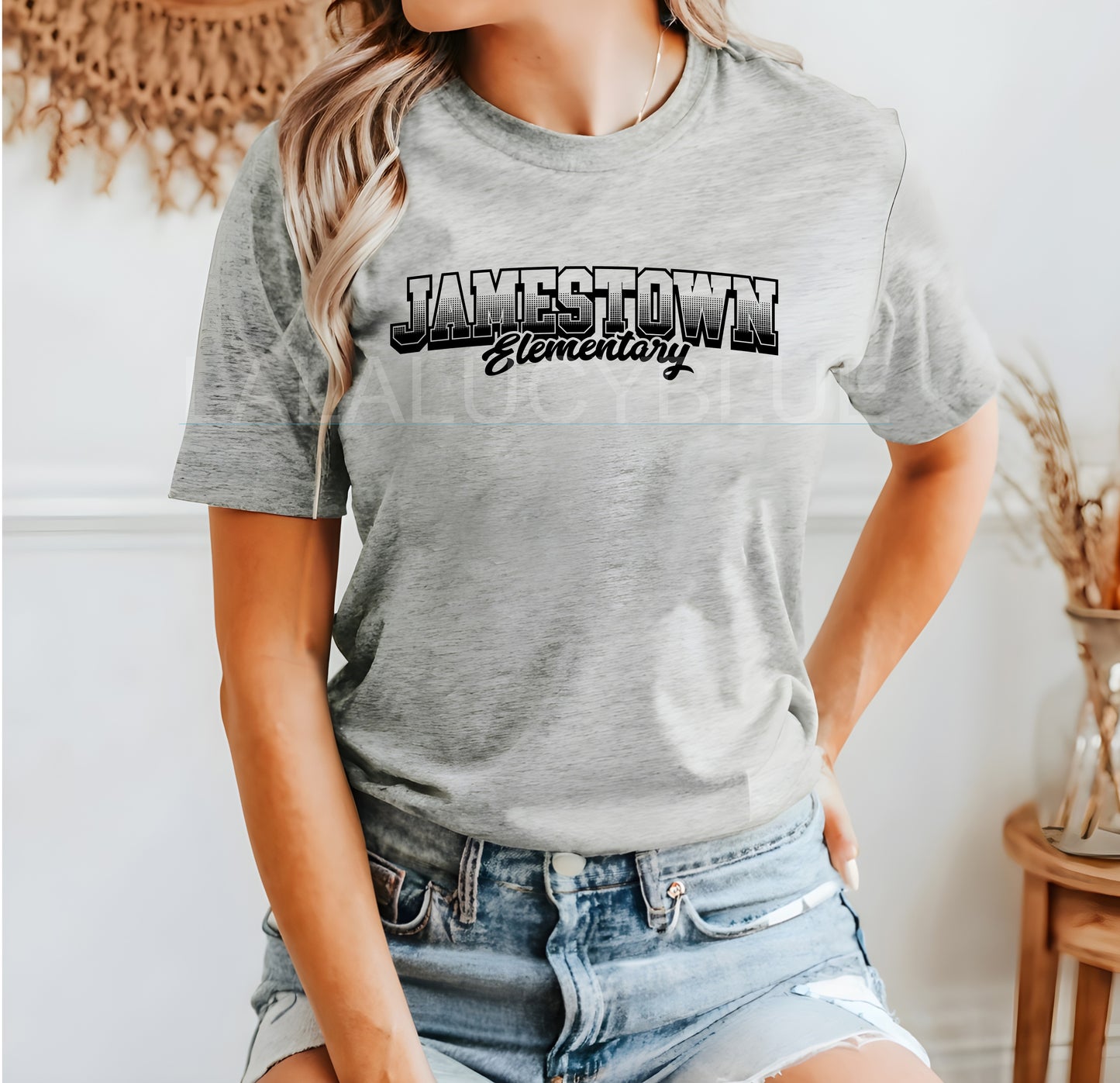 Jamestown Elementary Grey Tee