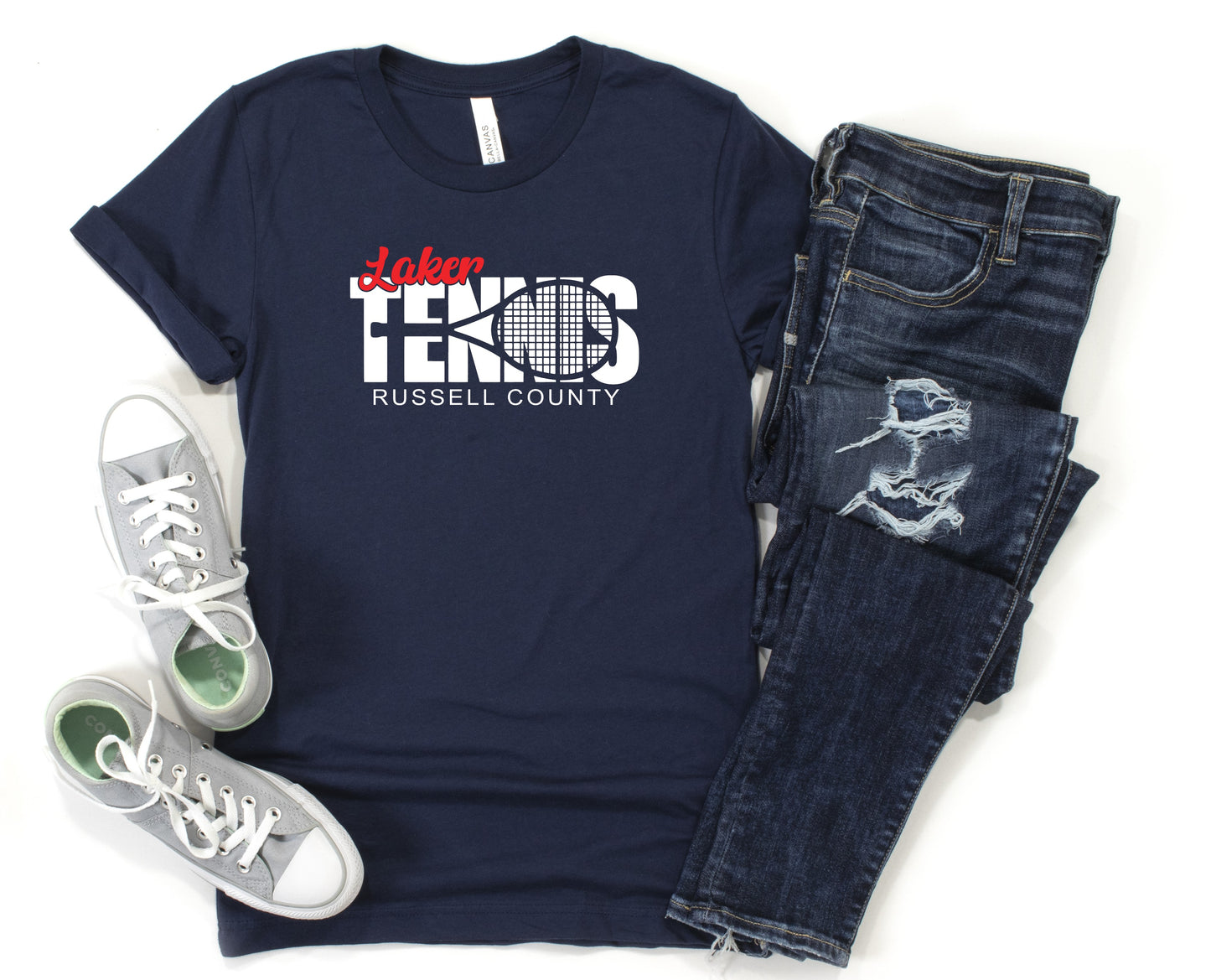 Laker Tennis *Russell County* Navy Choose Style