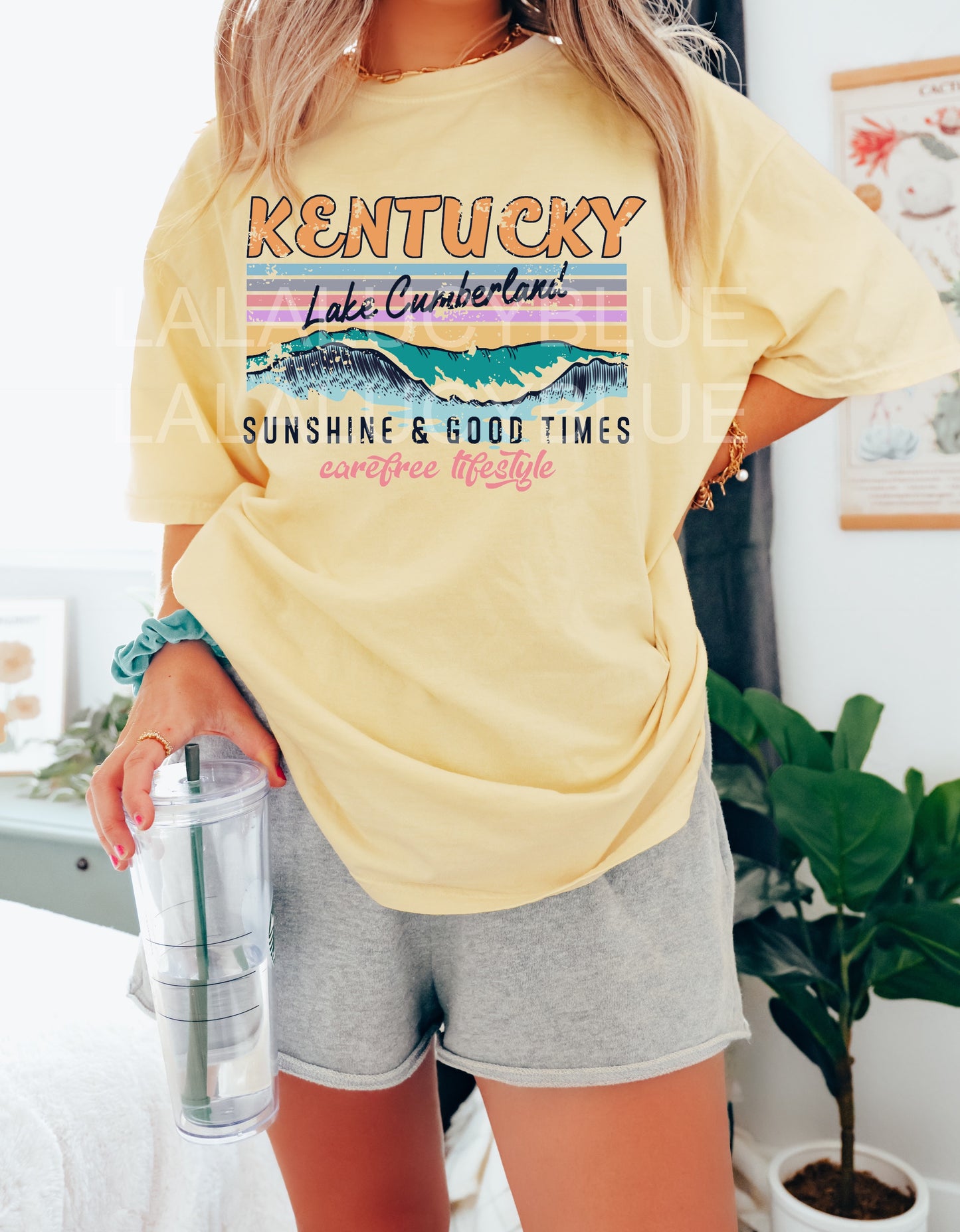 Lake Cumberland, Kentucky Comfort Colors Butter