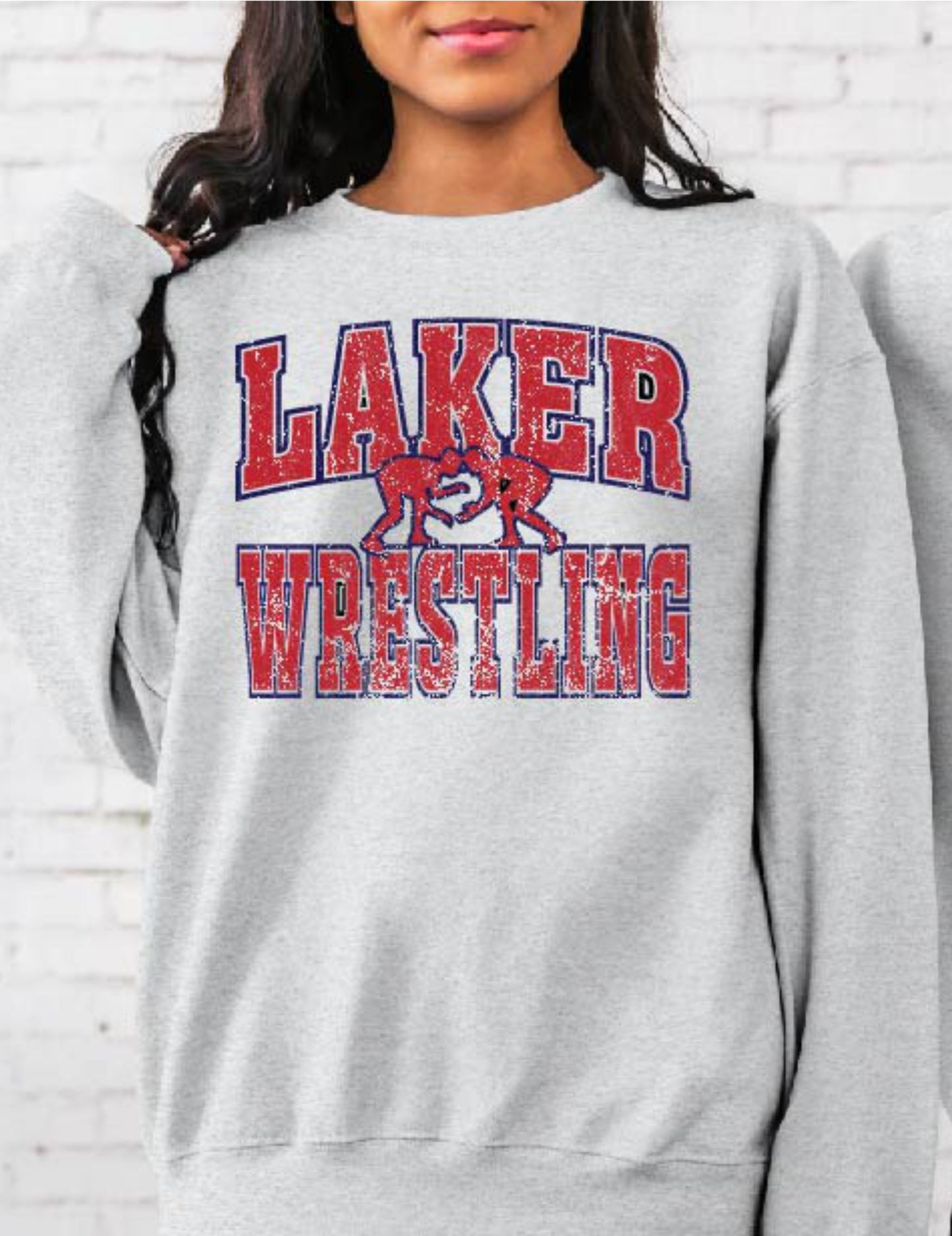 Laker Wrestling Vintage Grey *Choose Style*