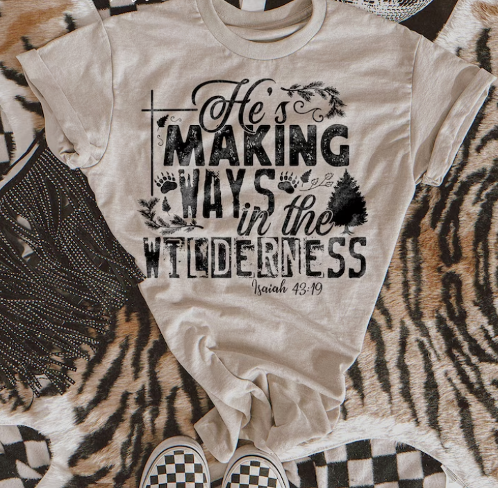 In The Wilderness Dust Tee
