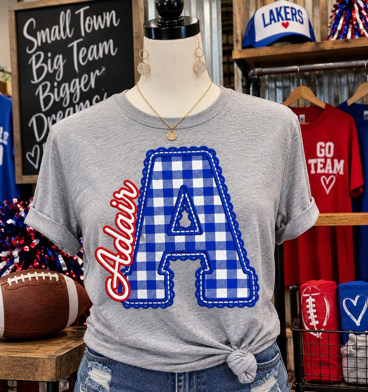 Adair A Plaid Varsity - Choose Style