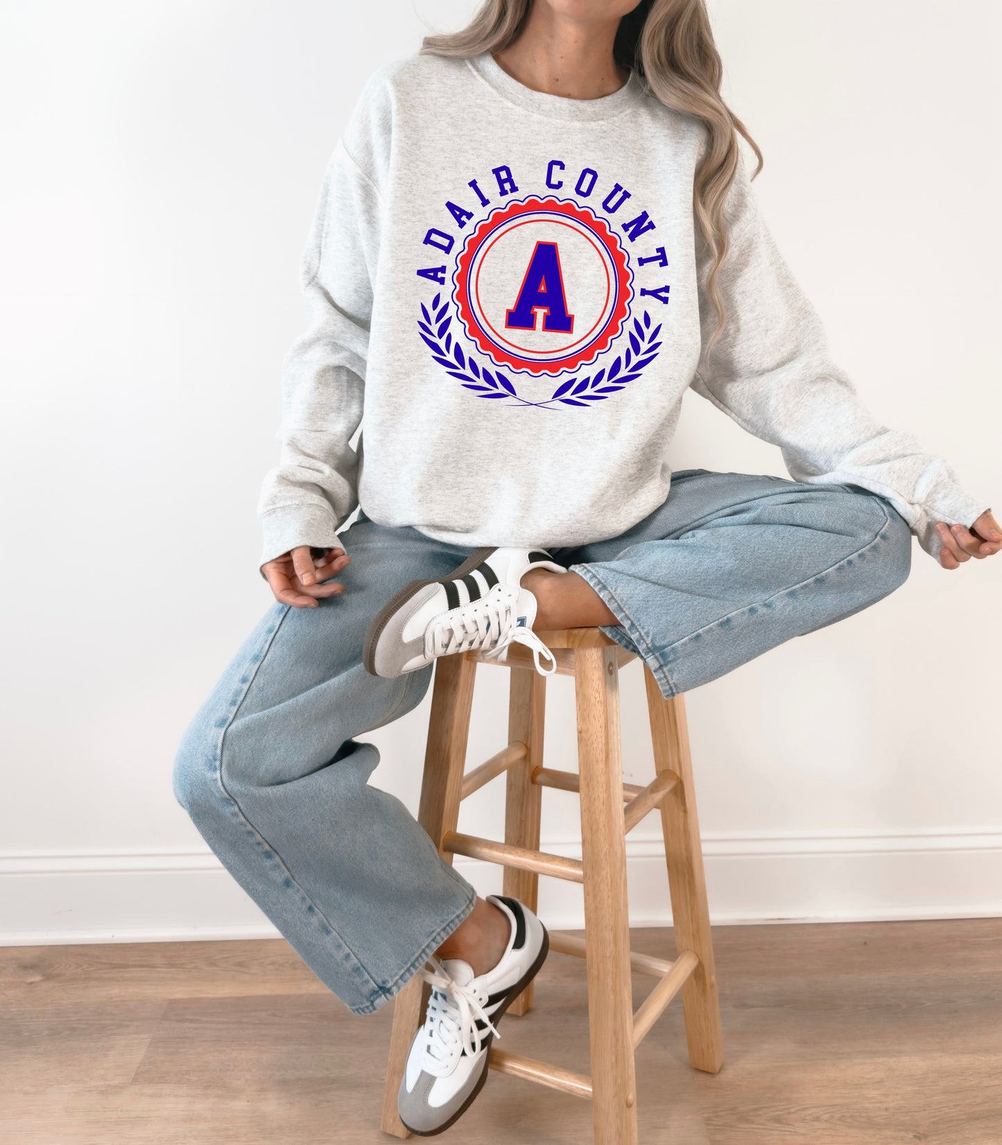 Adair County Seal Ash Grey *Choose Style*