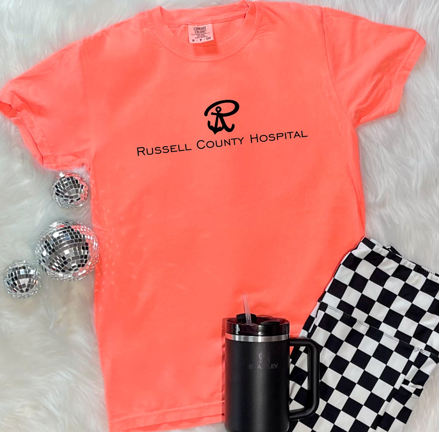 Russell Co Hospital- Comfort Colors Brights - Choose Colors