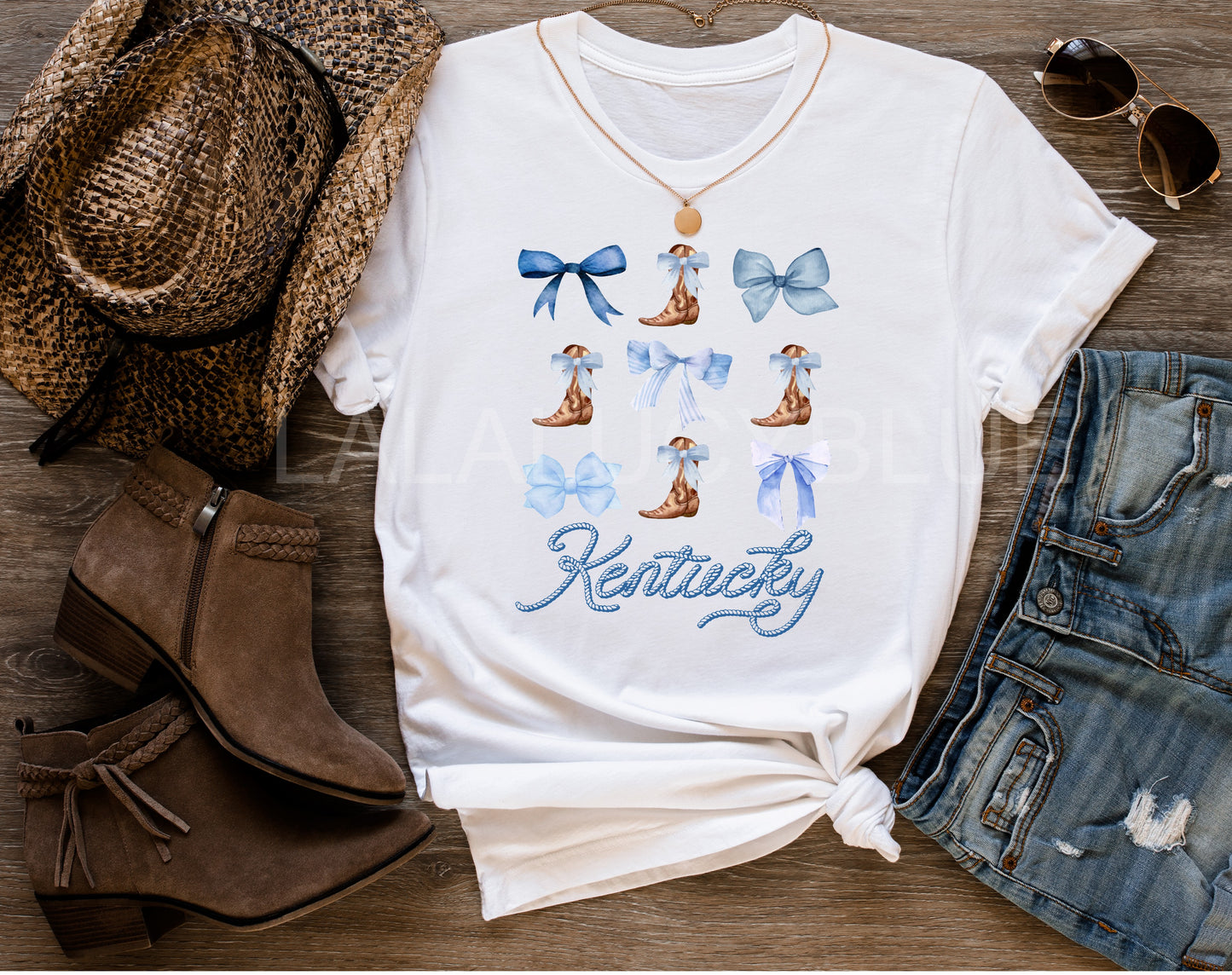Kentucky Rope White Tee