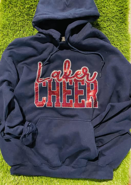 Laker Cheer Bling *Navy* Choose Style