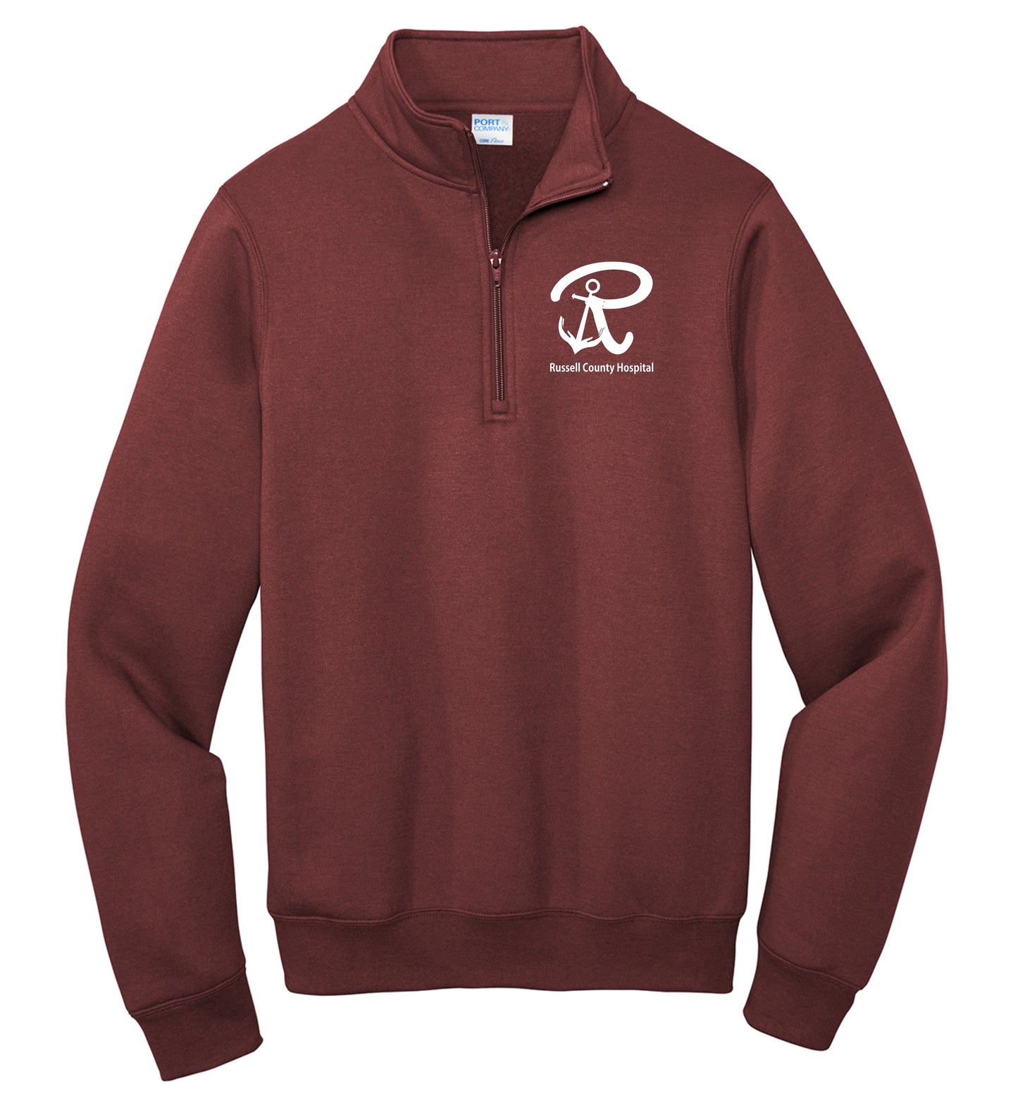 Russell Co Hospital Quarter Zips *CHOOSE COLOR*