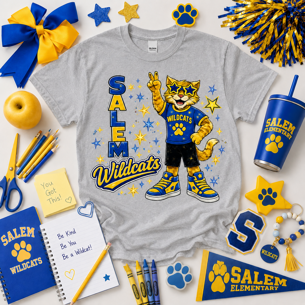 Salem Elementary Wildcats *Choose Color & Style*