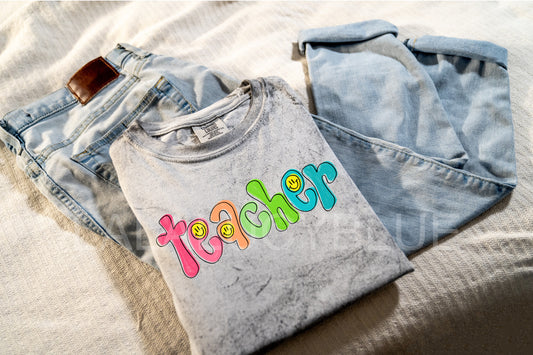 Teacher ColorBlast Tee