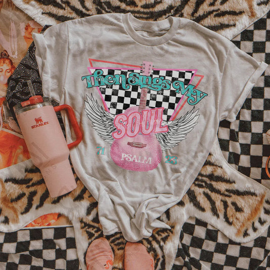 Then Sings My Soul - Silver Tee