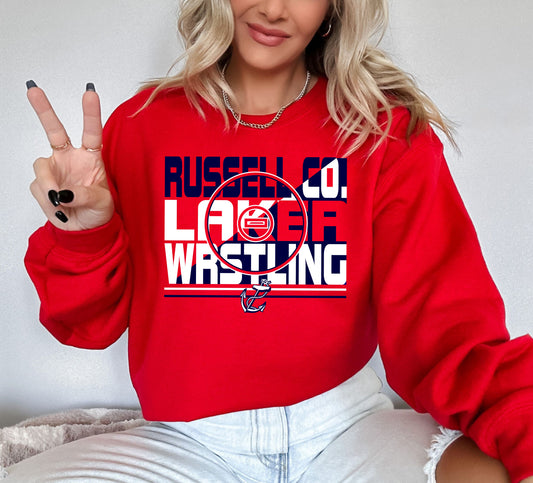Laker Wrestling In The Zone -  Red *Choose Style*  FUNDRAISER