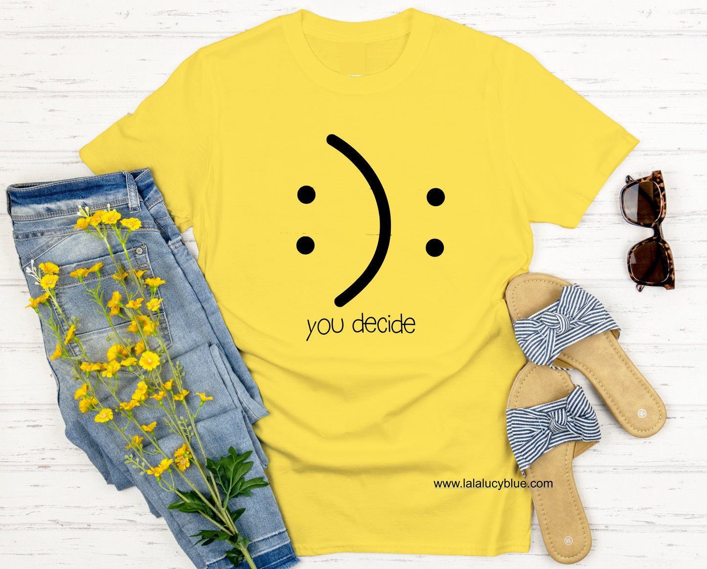 You Decide Daisy Tee