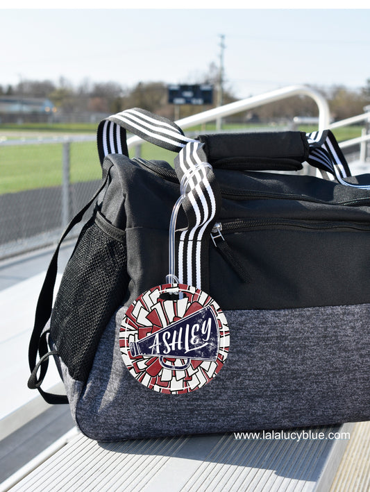 Cheer Sports Bag Tag *PERSONALIZE*