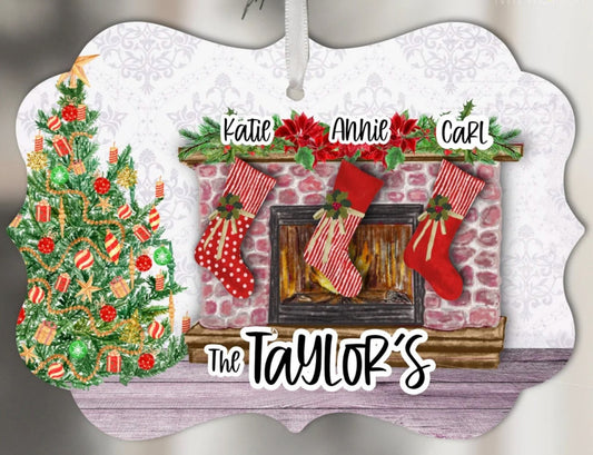 Personalized Stocking Ornament