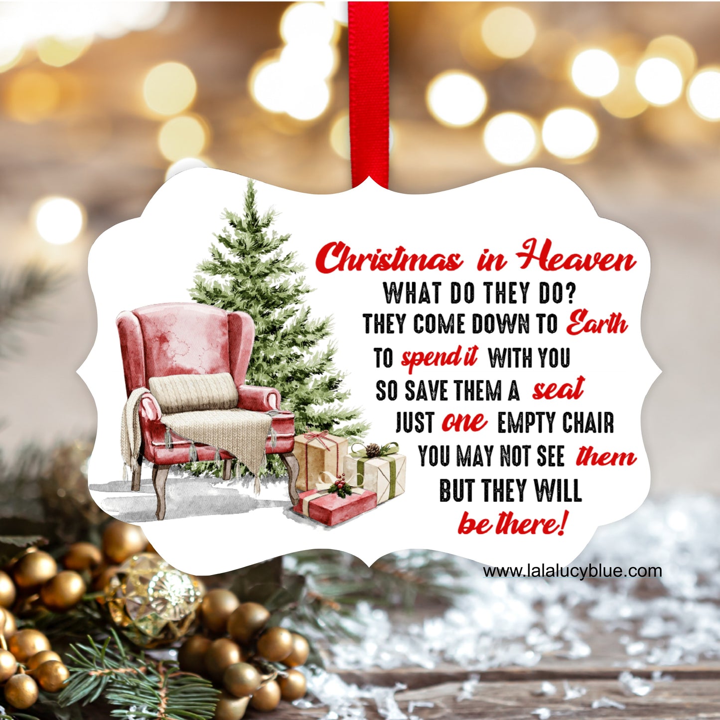 Christmas In Heaven Ornament