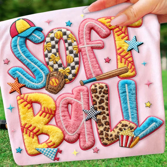 Softball Pink Comfort Colors