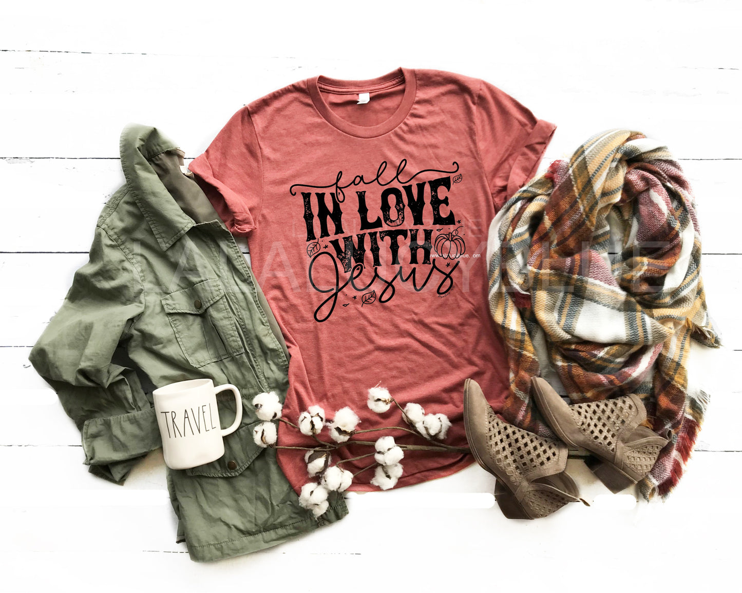 Fall In Love With Jesus Tee