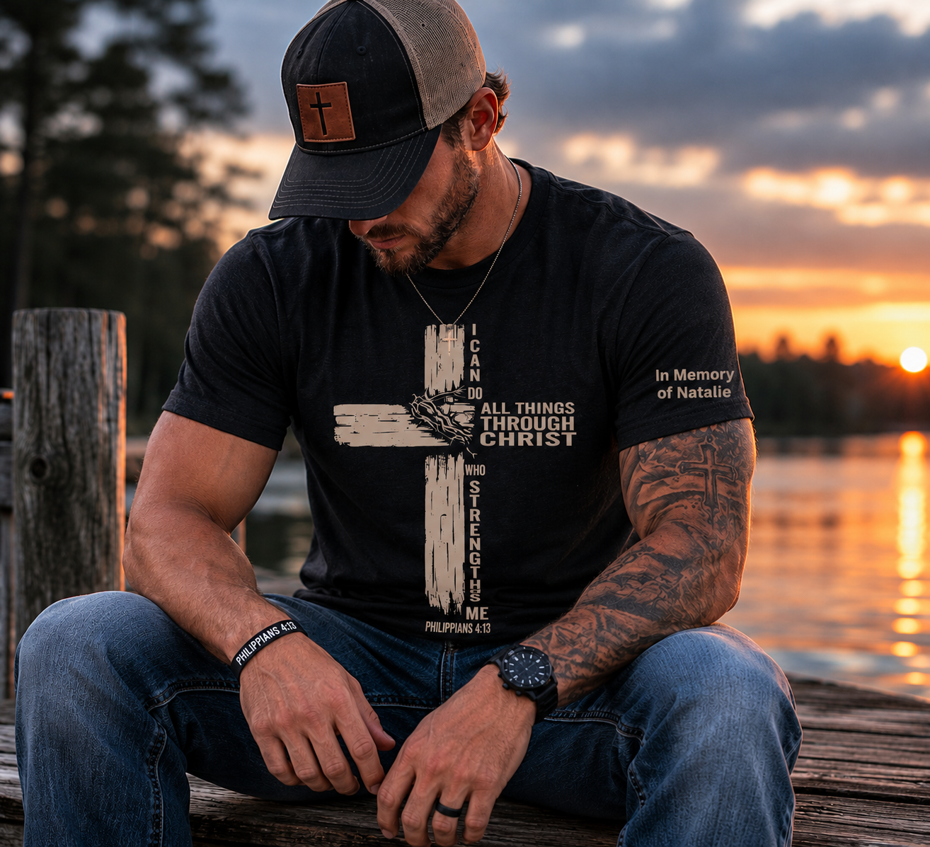 Emily Wilson Memorial Fundraiser Tee – Philippians 4:13