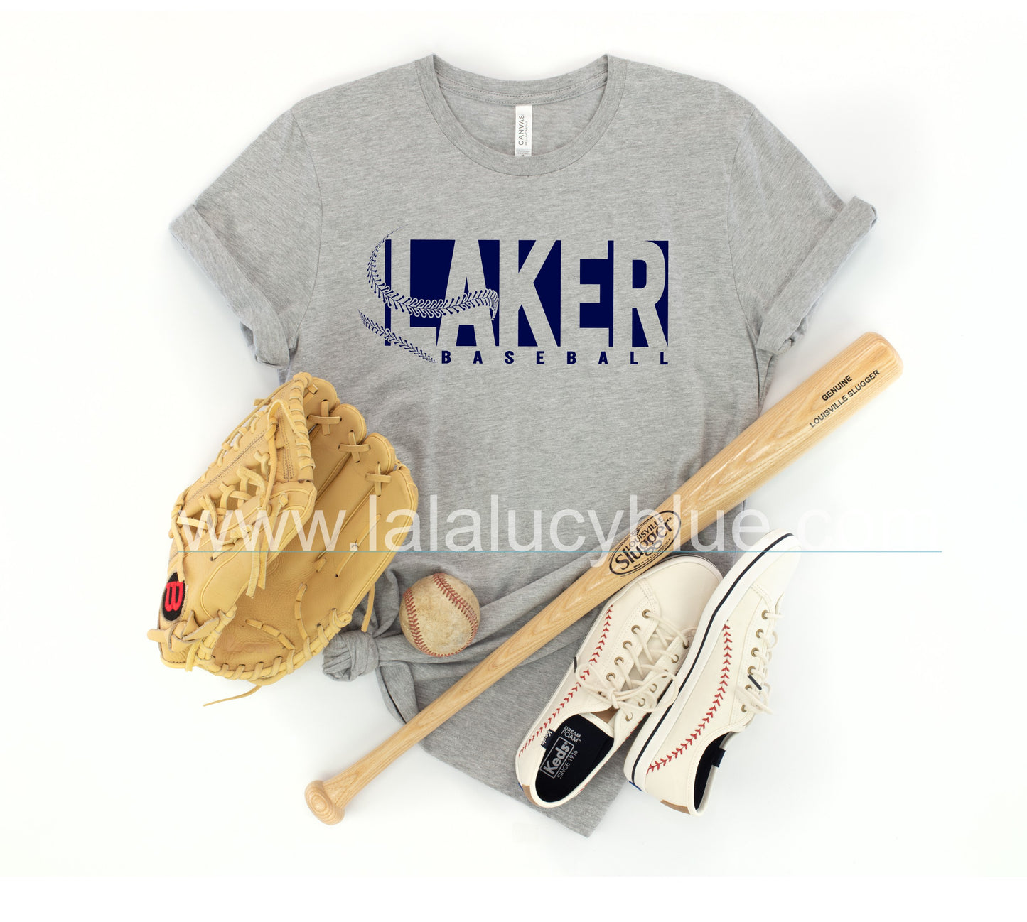 Laker Baseball Grey Tee