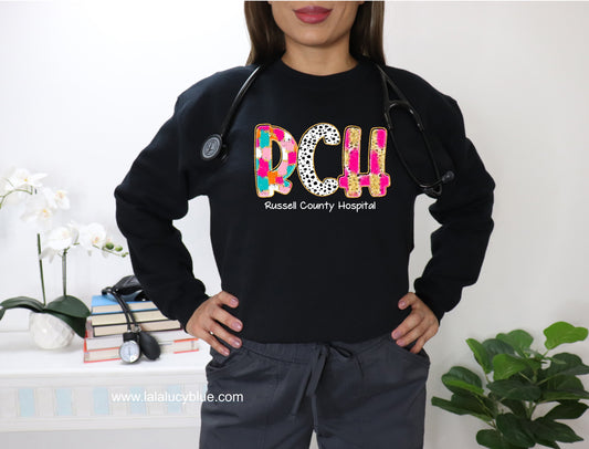 RCH Russell Co Hospital Merry Dot Black - CHOOSE STYLE