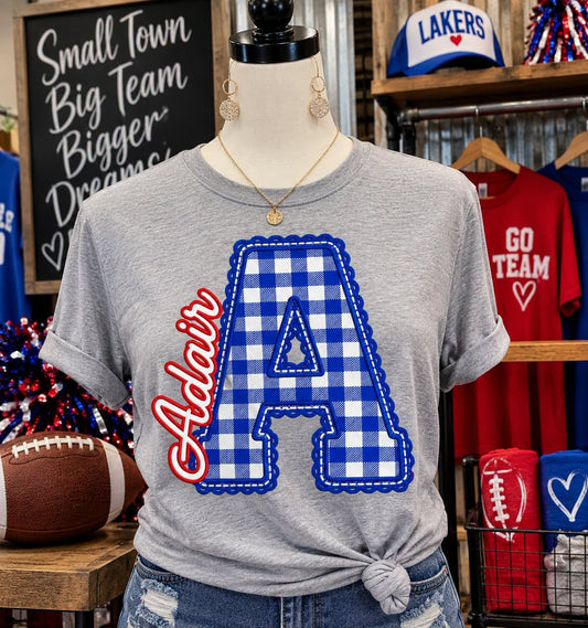 Adair A Plaid Varsity - Choose Style