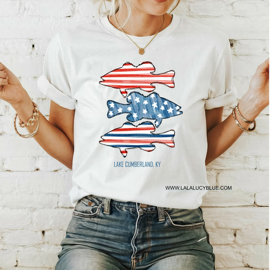 Lake Cumberland America Fish Tee