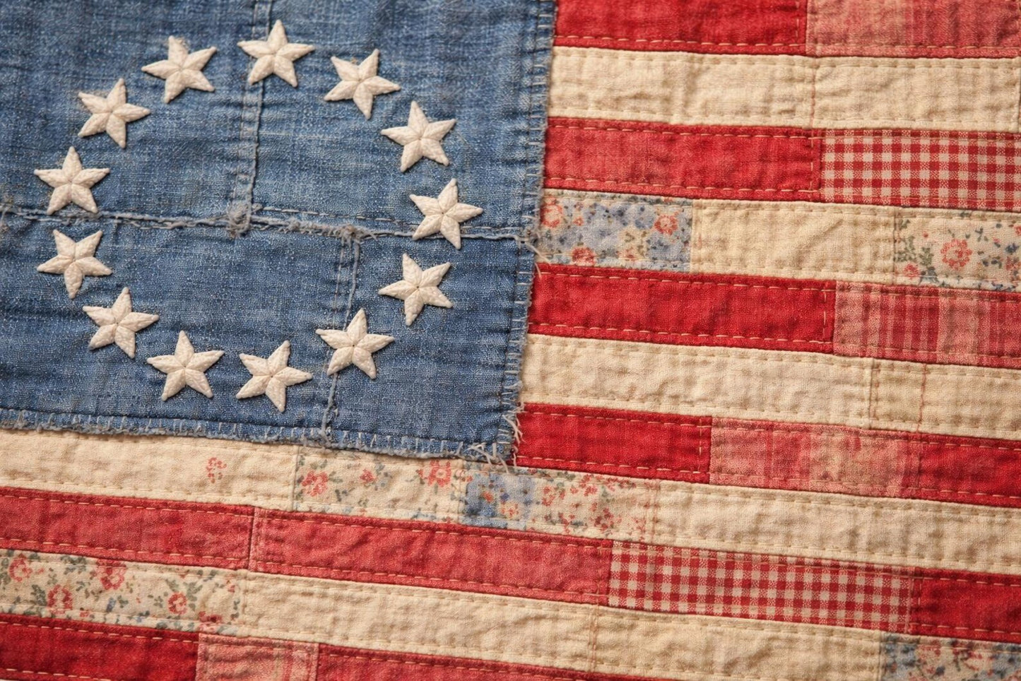 Betsy Ross Flag Chalky Mint Tee