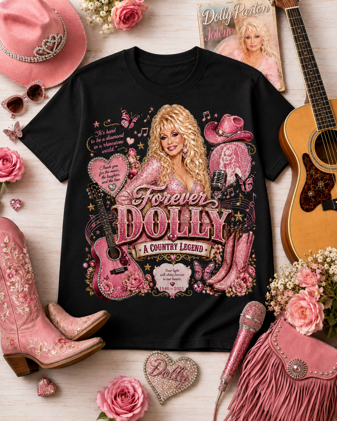Forever Dolly Black
