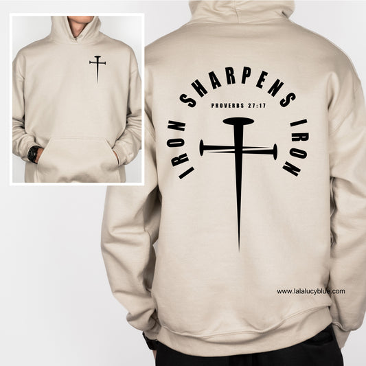 Iron Sharpens Iron Sand Hoodie