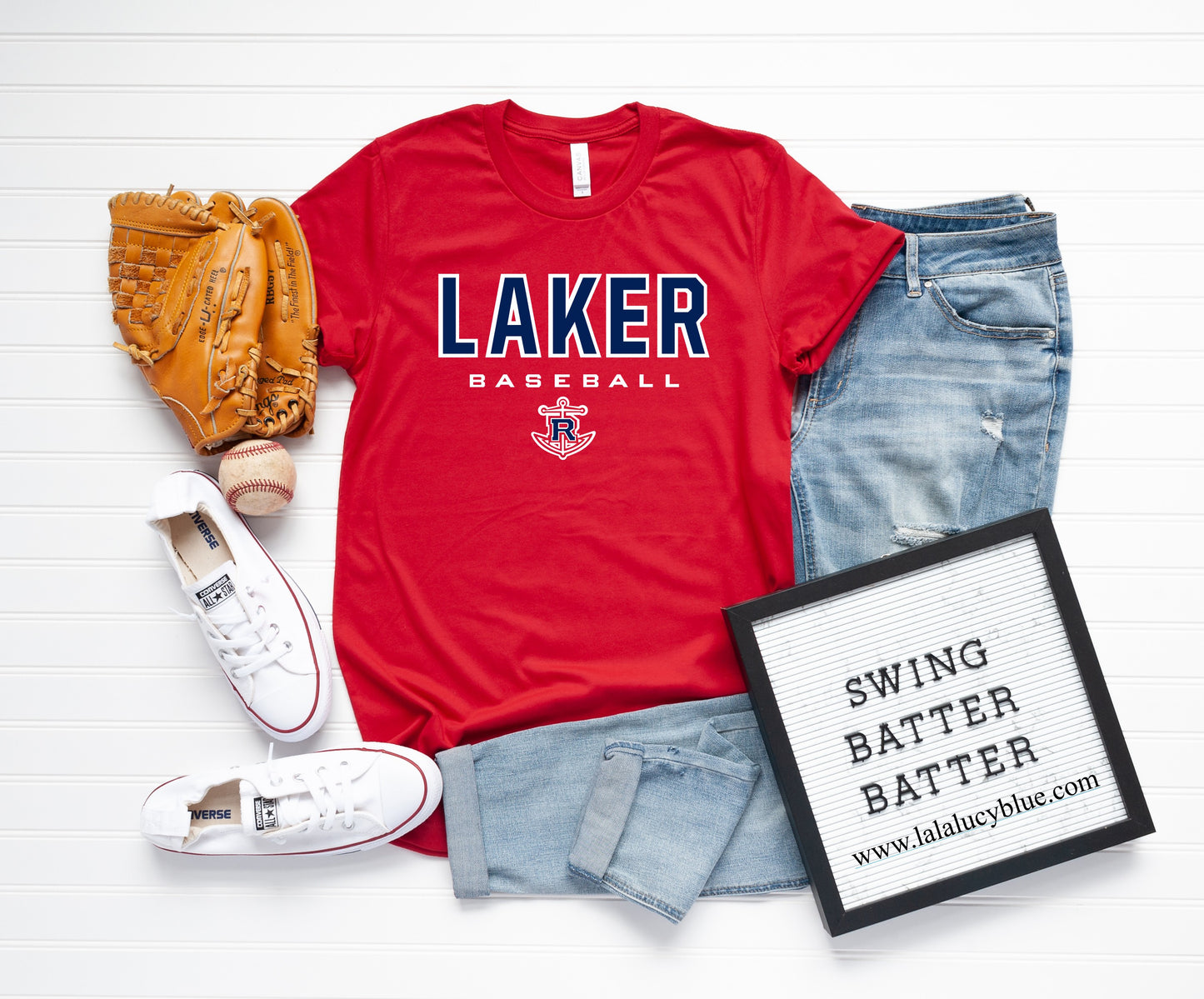 Laker Baseball Red *Choose Style*