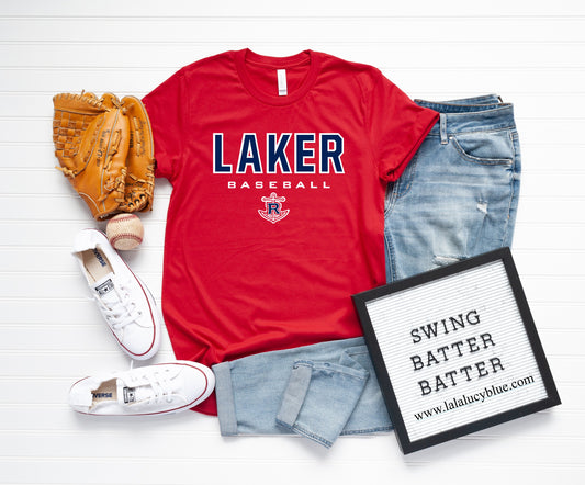 Laker Baseball Red *Choose Style*