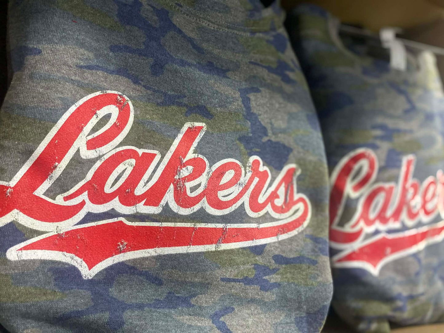 RCMS Fundraiser - Vintage Laker Camo Tees & Sweatshirts