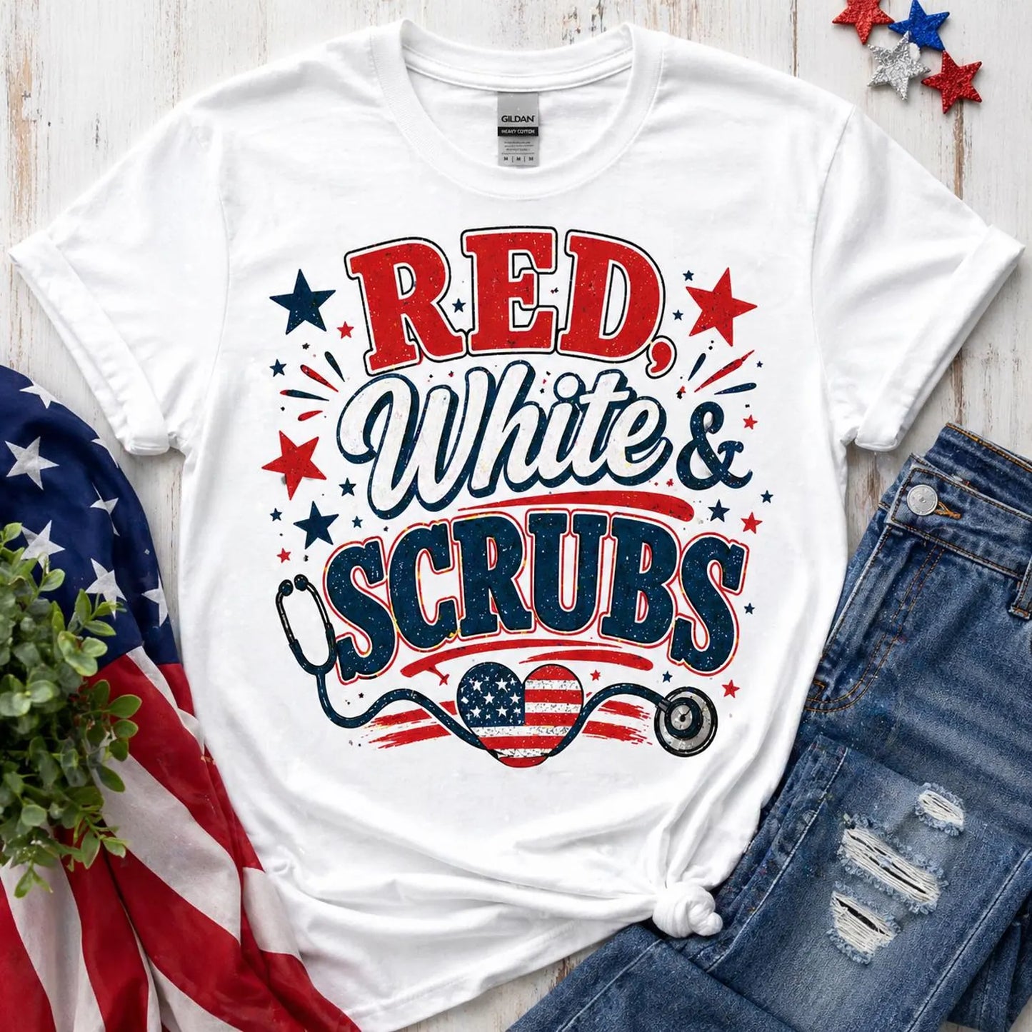 Red White & Scrubs