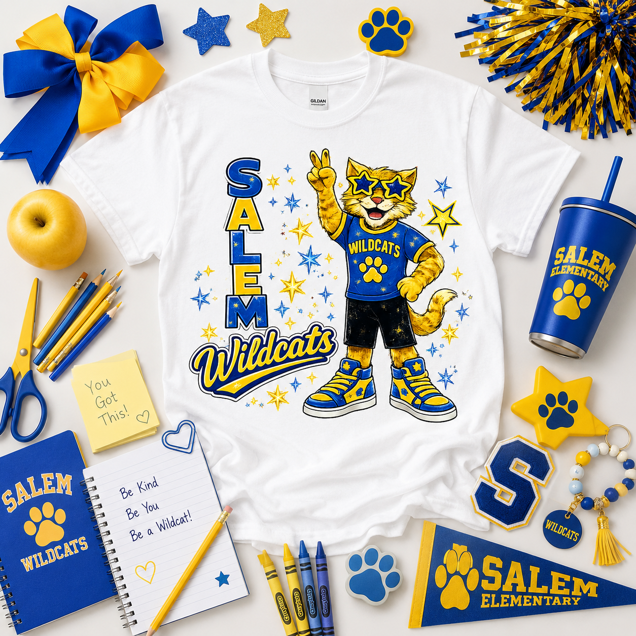 Salem Elementary Wildcats *Choose Color & Style*