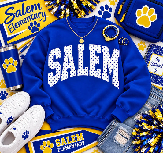 Salem Dots Blue *Choose Style*