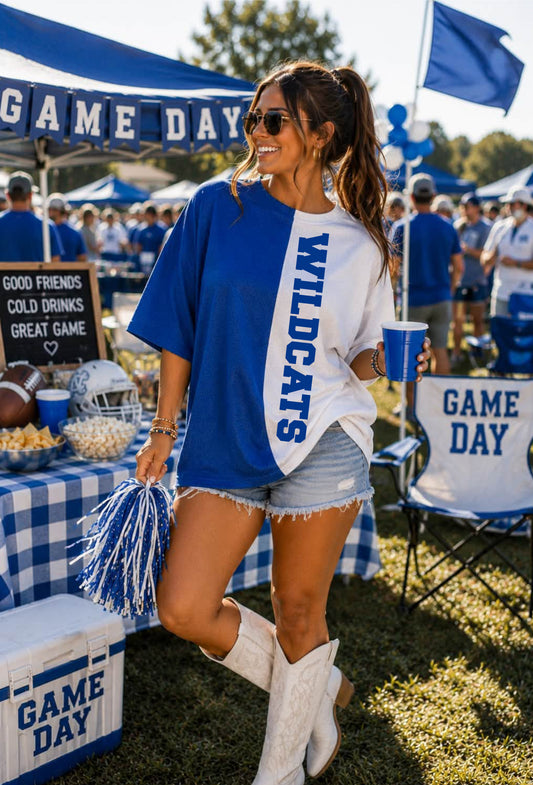 Wildcats Split Tee