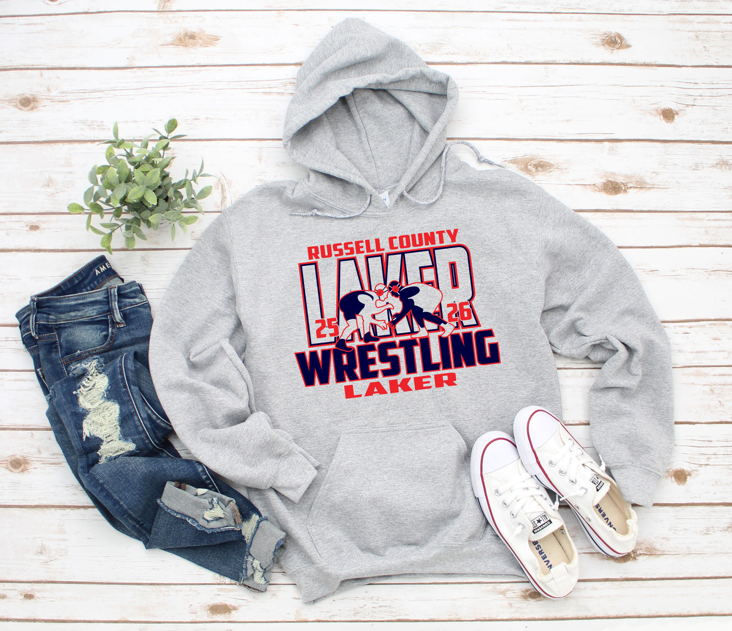 Laker Wrestling Takedown Grey *Choose Style* FUNDRAISER
