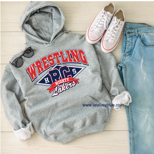 Laker Wrestling - Grey - CHOOSE STYLE